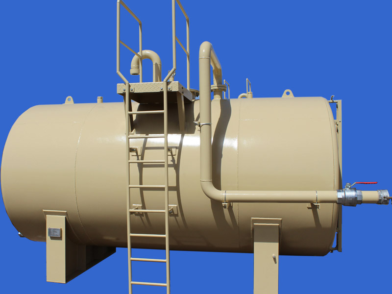 ROBUST ABOVE GROUND BULK FUEL STEEL TANKS